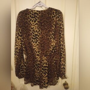 Cotton Candy Leopard Print Jumpsuit